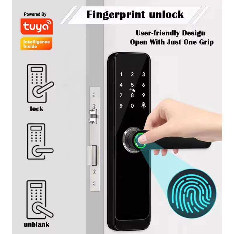Khóa Vân Tay Cửa Gỗ Kasslock K02