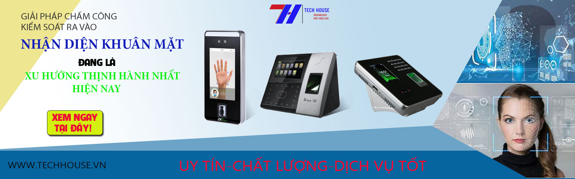 Máy chấm công khuôn mặt