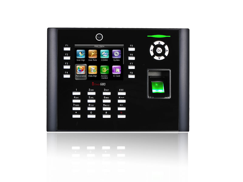 Máy chấm công vân tay Zkteco IClock 680