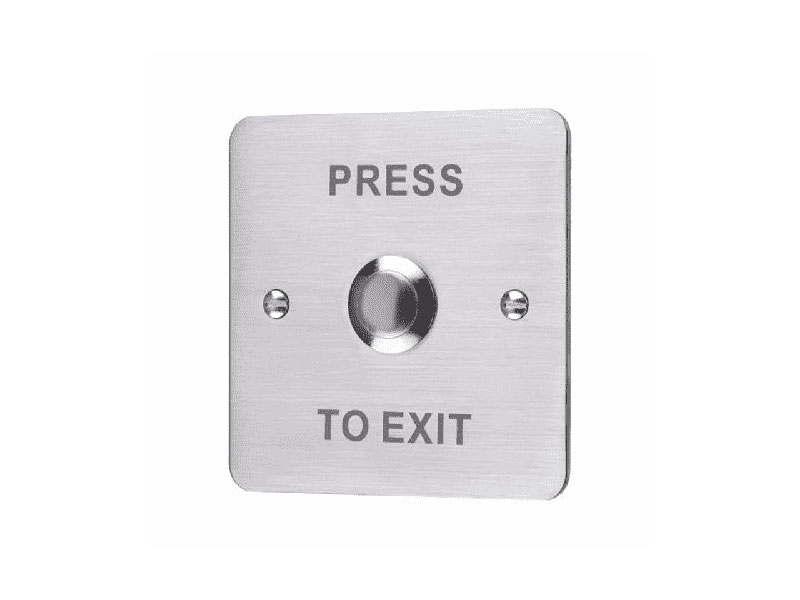 Nút Exit inox
