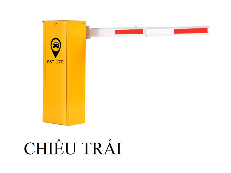 Cổng barrier BST-170 tự chuyển đổi tốc độ từ 1s đến 6s