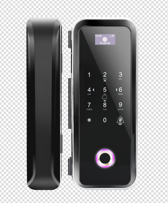 Khóa cửa vân tay JD669 cho cửa kính