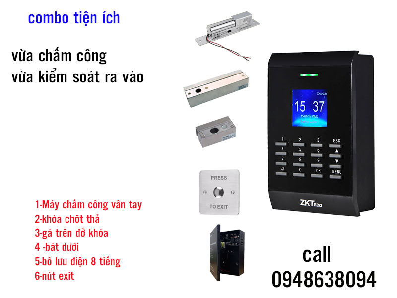 Hệ thống kiểm soát cửa văn phòng bằng thẻ Ronald Jack SC405
